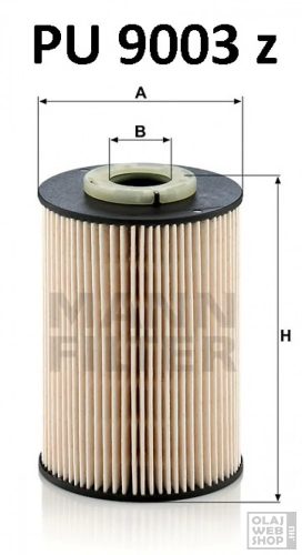 Mann-Filter üzemanyagszűrő PU9003Z
