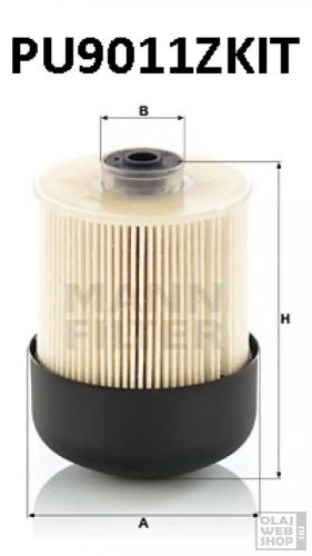 Mann-Filter üzemanyagszűrő PU9011ZKIT