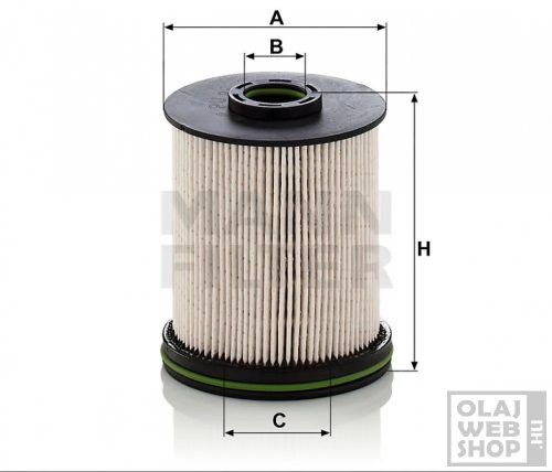 Mann-Filter üzemanyagszűrő PU9012/1Z