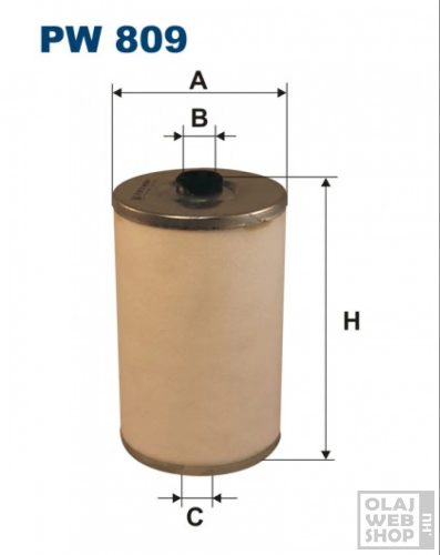 Filtron üzemanyagszűrő PW809