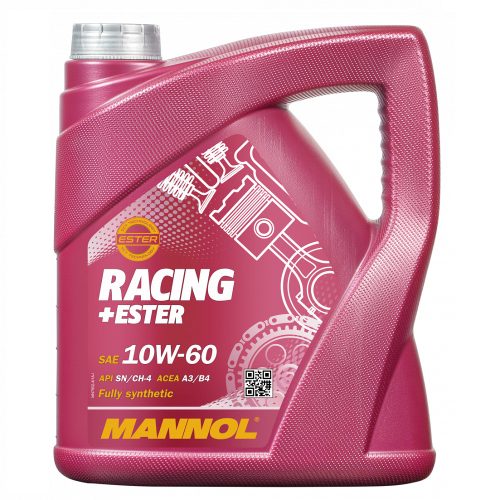 Mannol 7902 RACING+ESTER 10W-60 motorolaj 4L