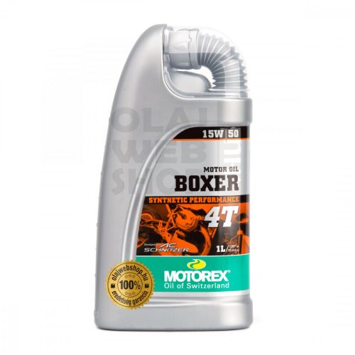 Motorex Boxer 4T 15W-50 motorkerékpár olaj 1L