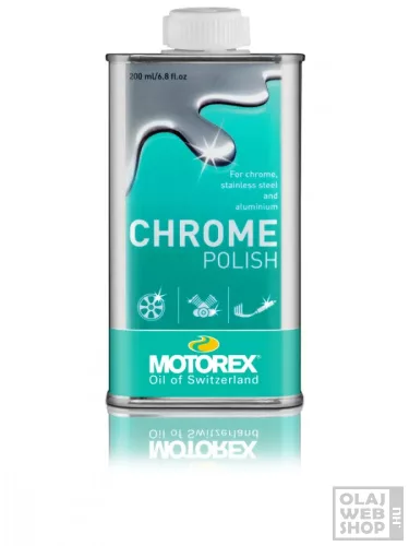 Motorex Chrome Polish (króm tisztító) polírpaszta 200ml