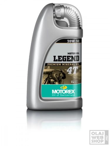 Motorex Legend 4T 20W-50 motorkerékpár olaj 1L