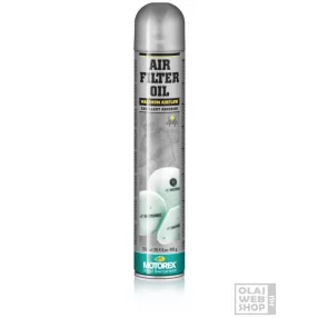 Motorex Air Filter Oil Spray levegőszűrő olaj spray 750ml
