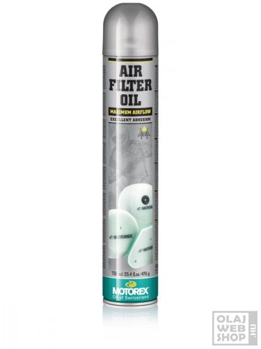 Motorex Air Filter Oil Spray levegőszűrő olaj spray 750ml