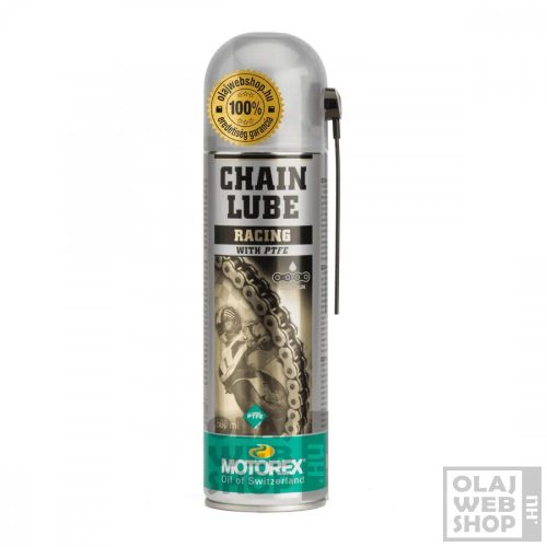 Motorex Chain Lube Racing fehér,teflonos lánckenő spray 500ml