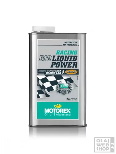 Motorex Racing Bio Liquid Power levegőszűrő olaj 1L