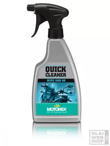 Motorex Quick Cleaner vízlepergető, gyorstisztító pumpás 500ml