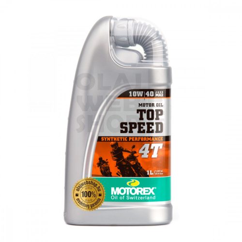 Motorex Top Speed 4T 10W-40 MA2 motorkerékpár olaj 1L