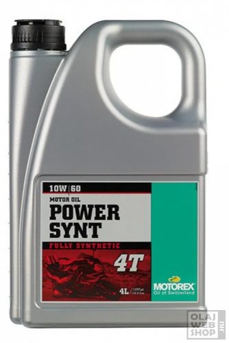 Motorex Power Synt 4T 10W-60 MA2 motorkerékpár olaj 4L