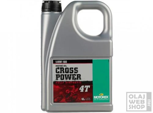 Motorex Cross Power 4T 10W-60 MA2 motorkerékpár olaj 4L