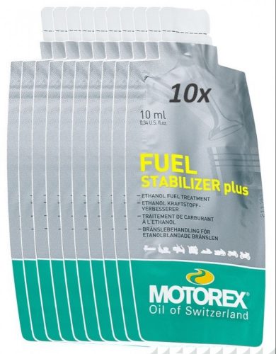 Motorex Fuel Stabilizer Plus üzemanyag adalék E10 10ml 10db