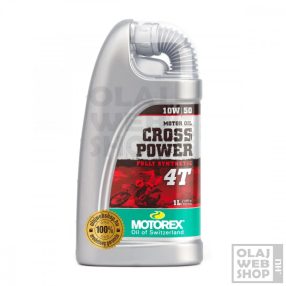 Motorex Cross Power 4T 10W-50 MA2 motorkerékpár olaj 1L 