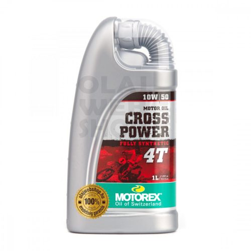 Motorex Cross Power 4T 10W-50 MA2 motorkerékpár olaj 1L 