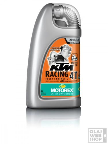 Motorex KTM Racing 4T 20W-60 motorkerékpár olaj 1L