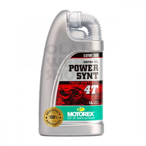 Motorex Power Synt 4T 10W-50 MA2 motorkerékpár olaj 1L