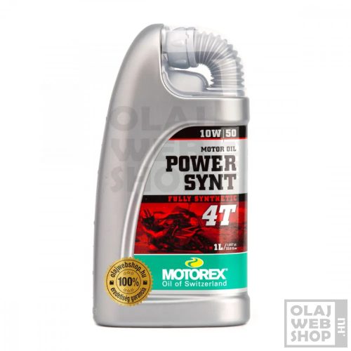 Motorex Power Synt 4T 10W-50 MA2 motorkerékpár olaj 1L