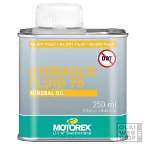 Motorex Hydraulic Fluid 75 ásványi fékfolyadék 250ml