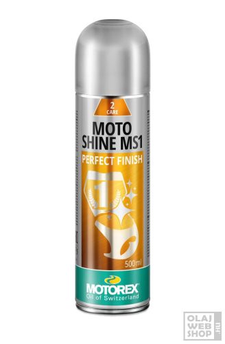 Motorex Moto Shine MS1 fényesítő, vízlepergető spray 500ml