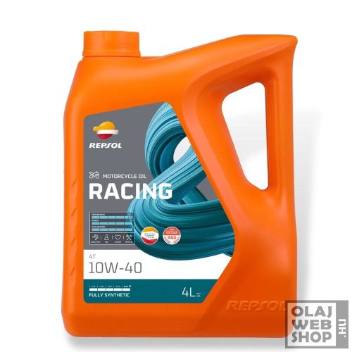 Repsol RACING 4T 10W-40 motorkerékpár olaj 4L