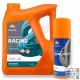 Repsol RACING 4T 10W-40 motorkerékpár olaj 4L + lánckenő spray 400ml