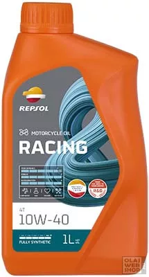 Repsol RACING 4T 10w-40 motorkerékpár olaj 1L