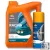 Repsol RACING Off Road 4T 10W-40 motorkerékpár olaj 4L  + lánckenő spray 400ml
