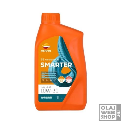 Repsol SMARTER Matic MB 4T 10W-30 motorkerékpár olaj 1L