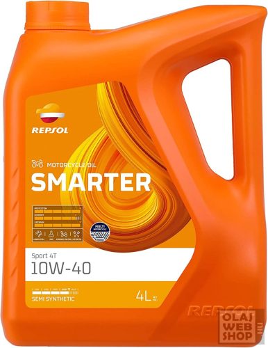 Repsol SMARTER Sport 4T 10W-40 motorkerékpár olaj 4L