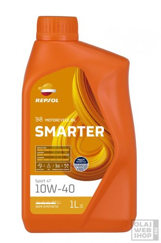 Repsol SMARTER Sport 4T 10w-40 motorkerékpár olaj 1L