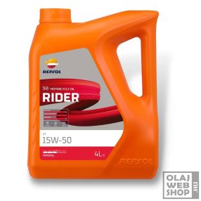 Repsol RIDER 4T 15W-50 motorkerékpár olaj 4L