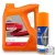 Repsol RIDER 4T 15W-50 motorkerékpár olaj 4L + lánckenő spray 400ml