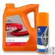 Repsol RIDER 4T 15W-50 motorkerékpár olaj 4L + lánckenő spray 400ml
