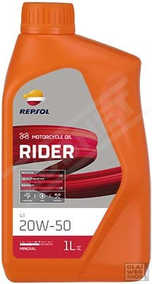 Repsol RIDER 4T 20w-50 motorkerékpár olaj 1L