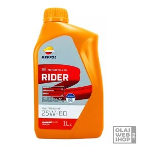 Repsol Rider High Mileage 25W-60 motorkerékpár olaj 1L