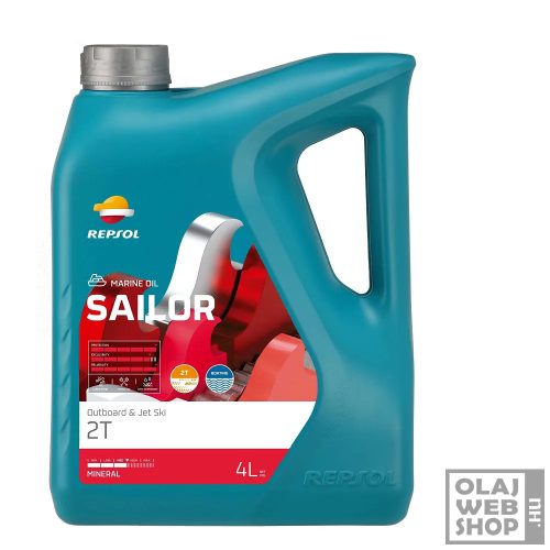 Repsol SAILOR Outboard & Jet Ski 2T vízijármű olaj 4L