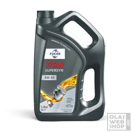 Fuchs Titan SuperSyn 5W-40 motorolaj 5L