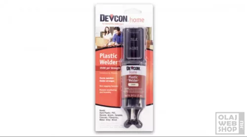 Devcon Plastic Welder műanyag ragasztó gyors epoxy 25ml