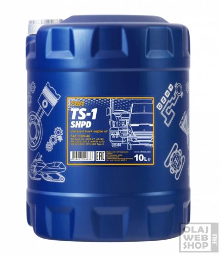 Mannol 7101 TS-1 SHPD 15w-40 teherautó motorolaj 10L