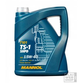 Mannol 7101 TS-1 SHPD 15W-40 teherautó motorolaj 5L