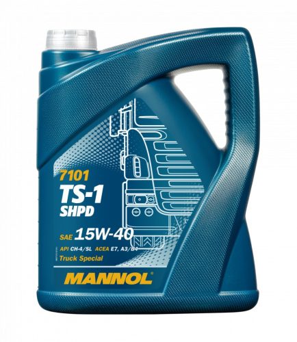 Mannol 7101 TS-1 SHPD 15W-40 teherautó motorolaj 5L