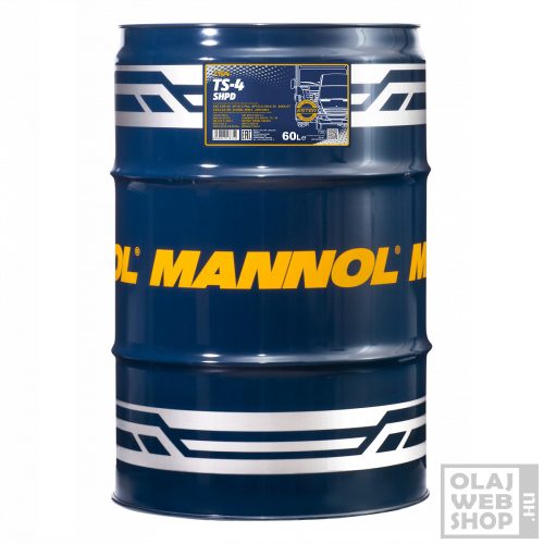 Mannol 7104 TS-4 SHPD EXTRA 15W-40 teherautó motorolaj 60L