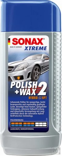 Sonax XTREME Polír és wax 2 nano 250ml