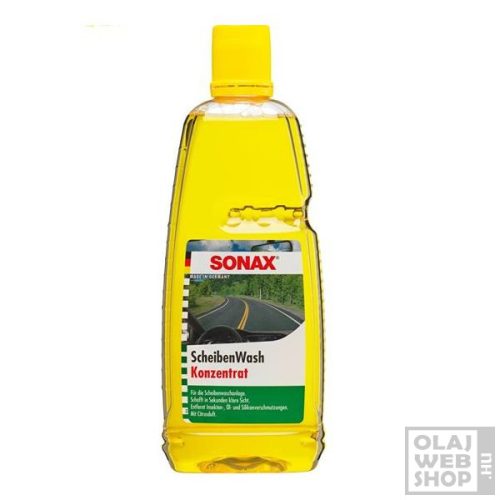 Sonax Nyári szélvédőmosó koncentrátum 1:10 Citrom 1L