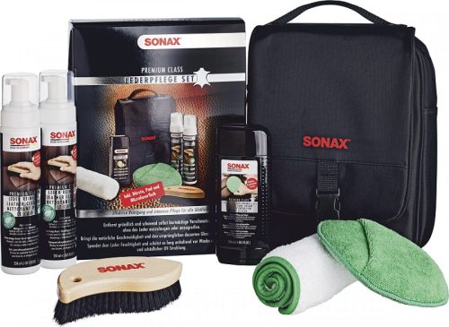 Sonax PremiumClass Bőrtisztító- és ápoló szett 1csomag
