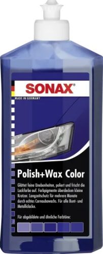 Sonax Polír és wax nano kék 500ml