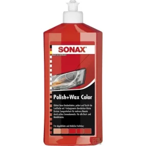 Sonax Polír és wax nano (piros) 500ml