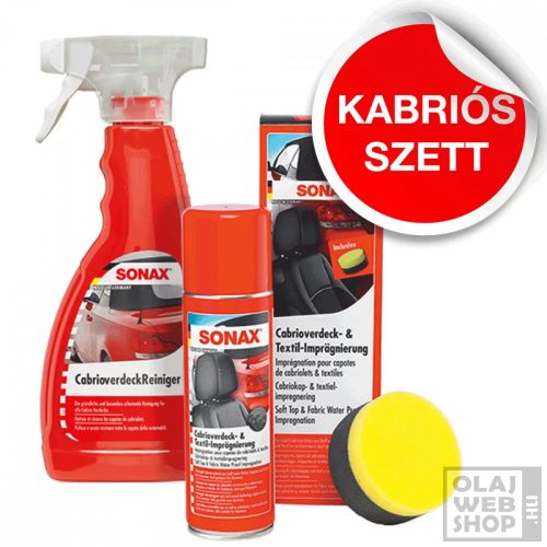 Sonax Kabriótető tisztító és impregnáló 750ml *szett NR
