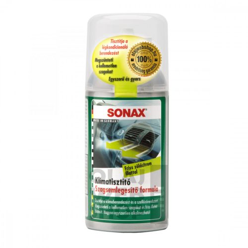 Sonax Klímafrissitő spray green lemon 100ml